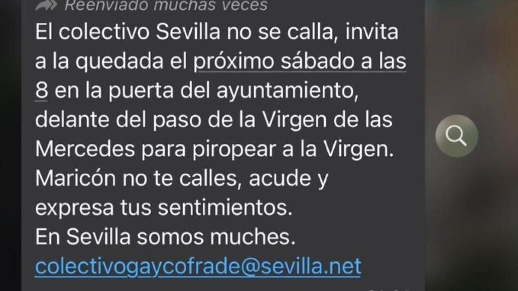 Maricón, no te calles, la quedada 'fake' de cofrades gays sevillanos