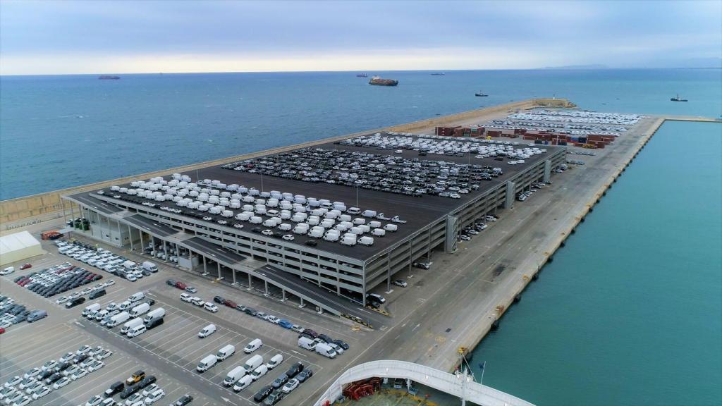 Vista de la terminal de Grimaldi donde se instalará la segunda planta fotovoltaica. EE