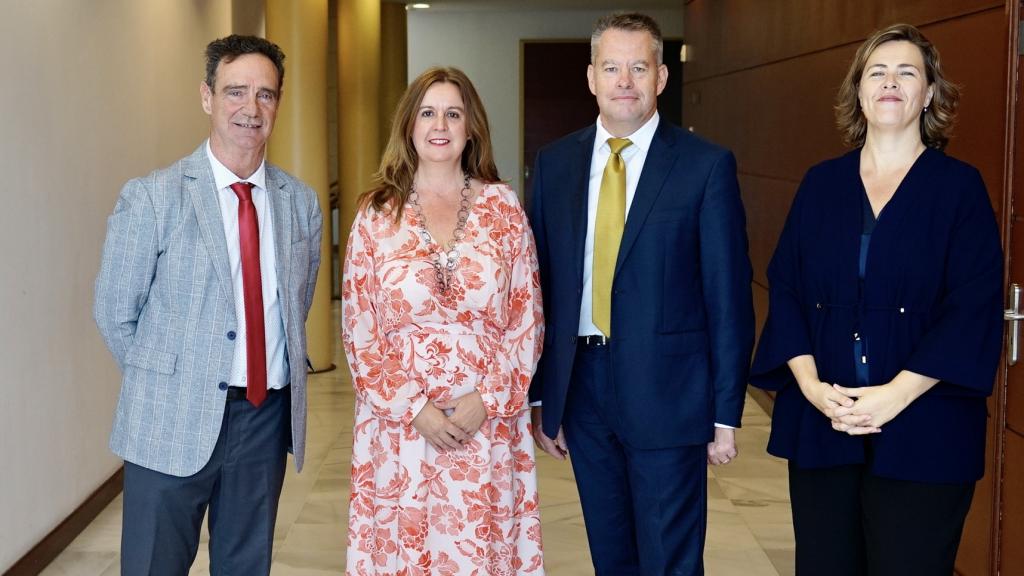 Acto de presentación del campus de la nueva escuela de negocios de Málaga de ESSCA.