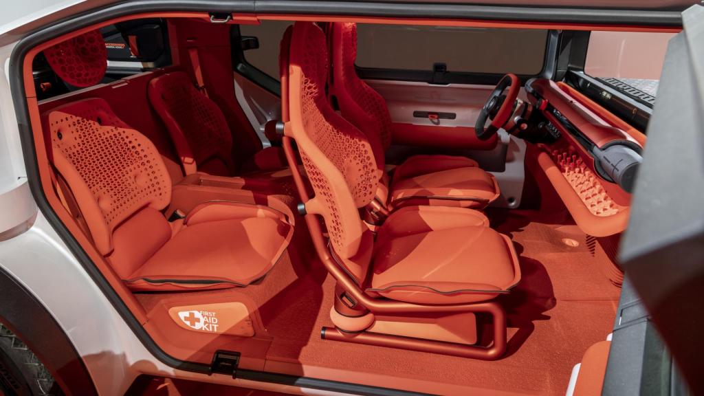 Los asientos tienen una arquitectura muy sencilla, con un 80 % menos de piezas.