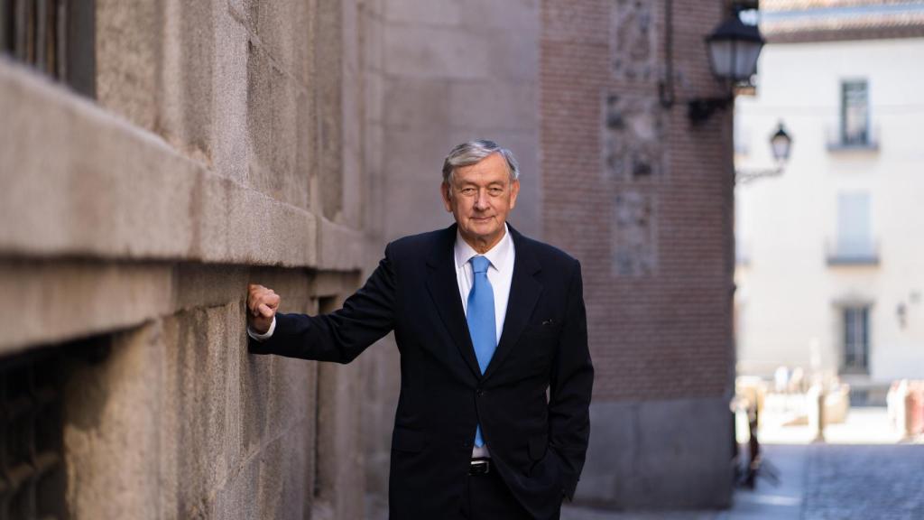 Danilo Türk, presidente de Club de Madrid y expresidente de Eslovenia, posa para EL ESPAÑOL.