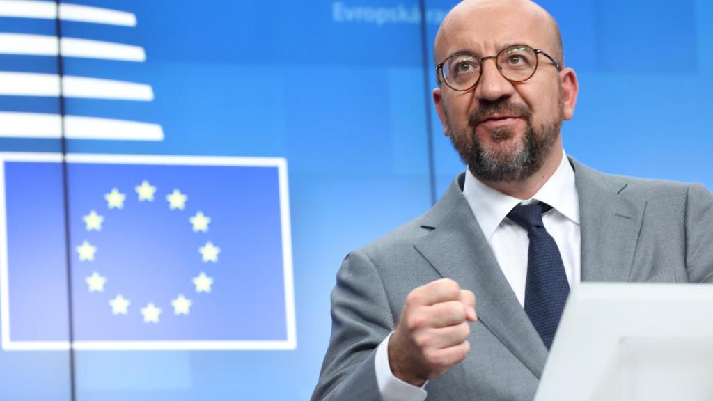El presidente del Consejo Europeo, Charles Michel