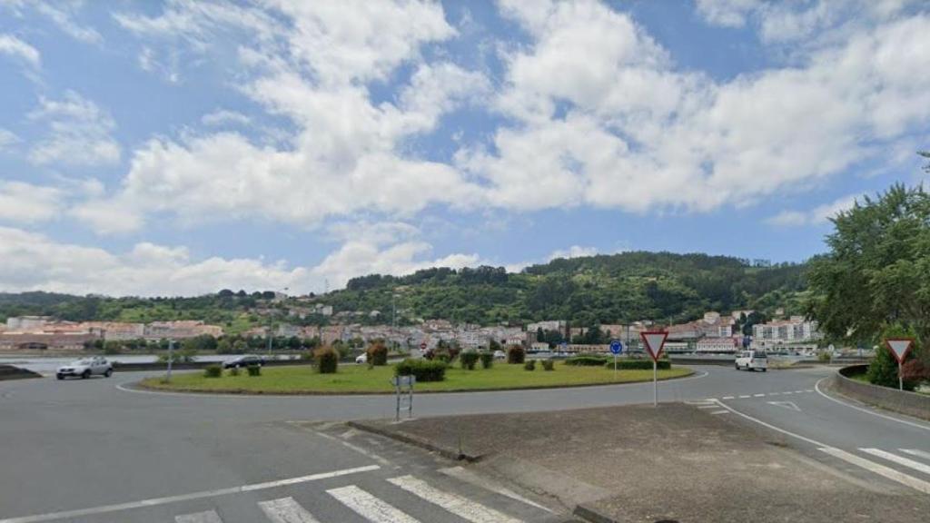 Punto en el que se produjo el accidente