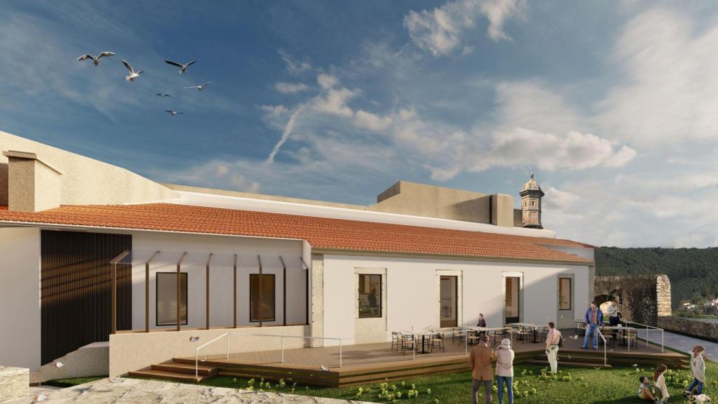 Imagen de la terraza al descubierto del proyecto