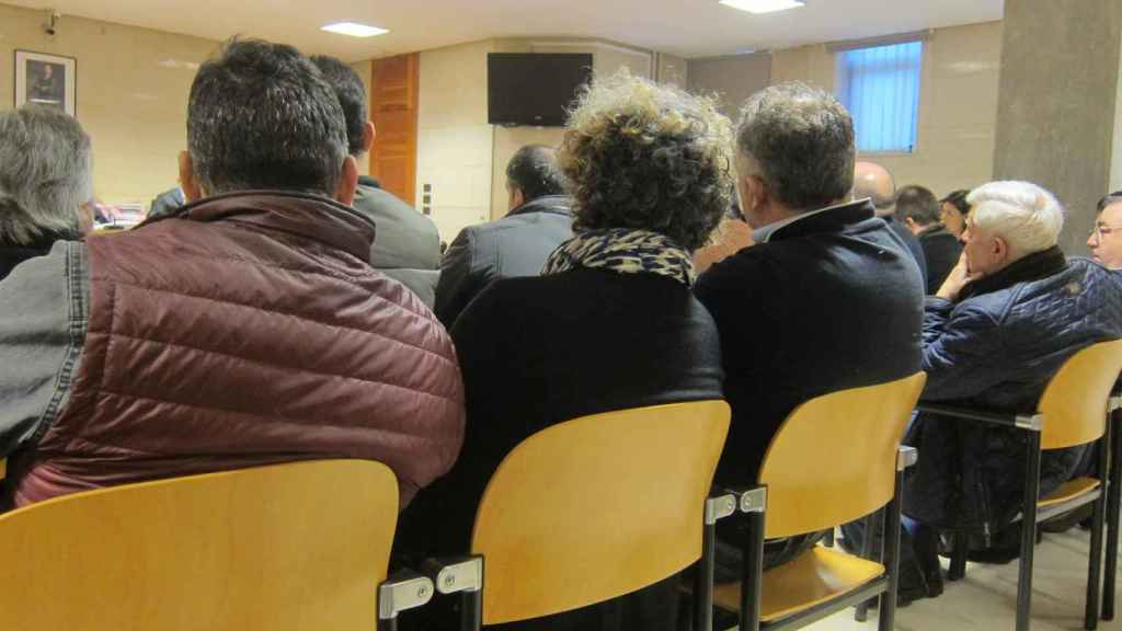 Juicio de la ‘Trucarro’ con Nené Barral a la derecha en una imagen de archivo.