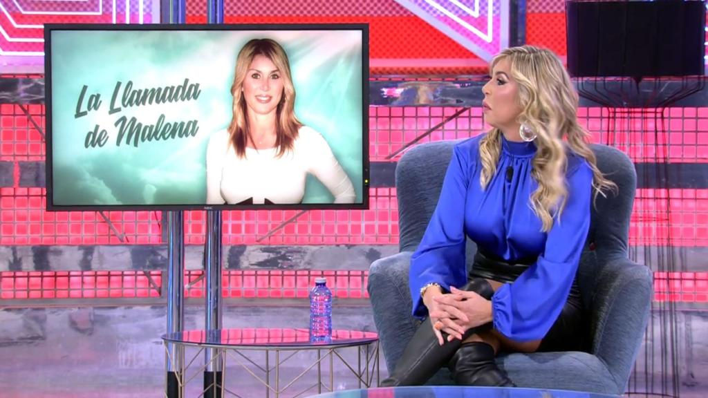 Malena Gracia en 'Viernes Deluxe'