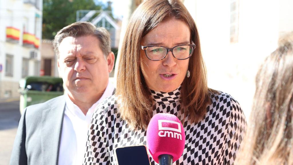 Esther Padilla este sábado en Olías del Rey.