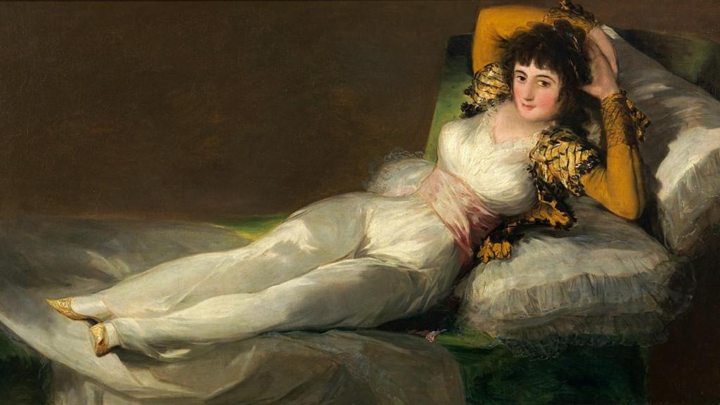 Cuadro 'La maja vestida' (1800-1807), de Francisco de Goya, que puede verse en el Museo del Prado.