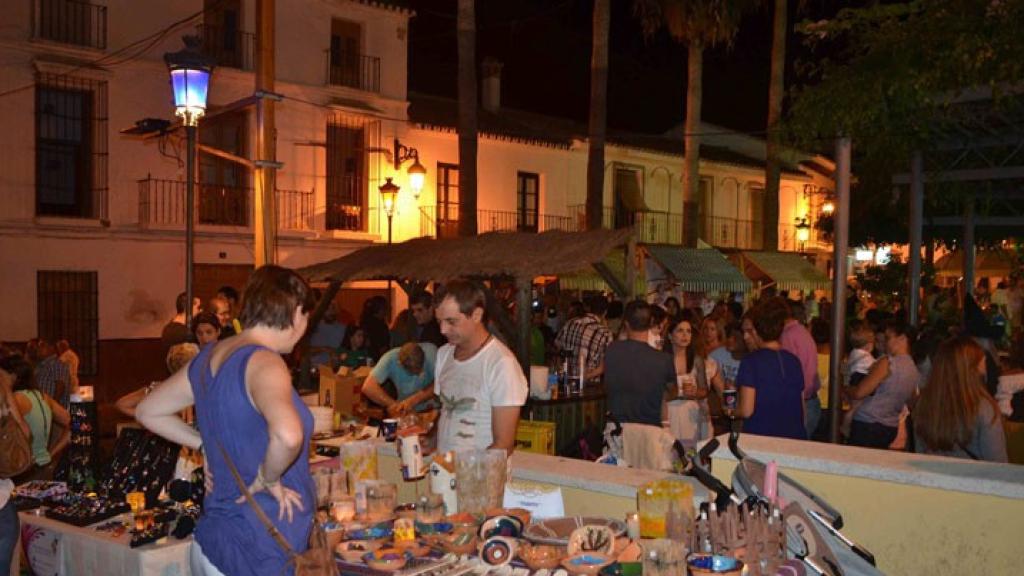 Imagen de archivo de una de las Noches de la Bella Jarifa de Cártama.