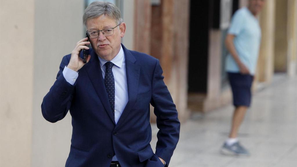 El presidente de la Generalitat, Ximo Puig,  en Alicante.