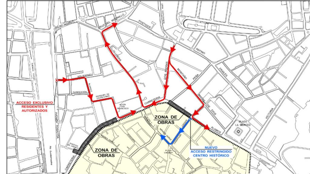 Un mapa explicativo de la reordenación.