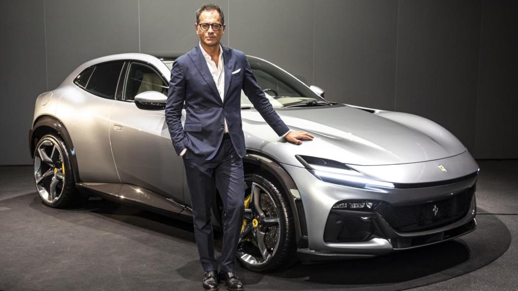 Flavio Manzoni es el jefe de diseño de Ferrari desde 2010.