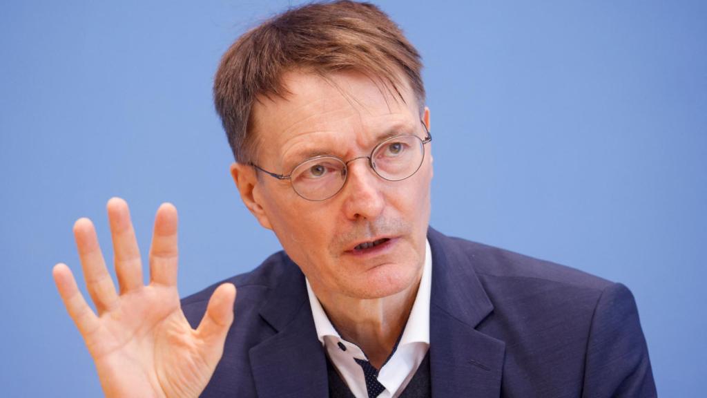 El ministro alemán de Sanidad, Karl Lauterbach, el pasado 30 de septiembre