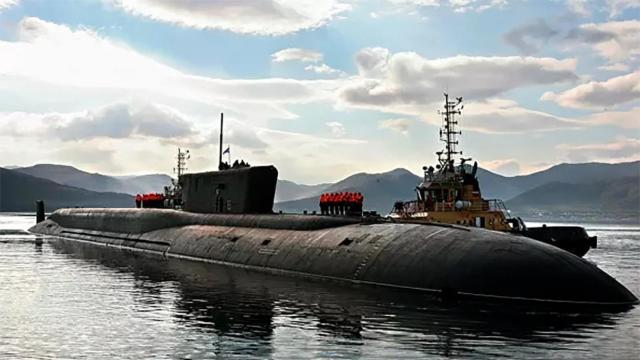 El submarino nuclear Belgorod de fabricación rusa.