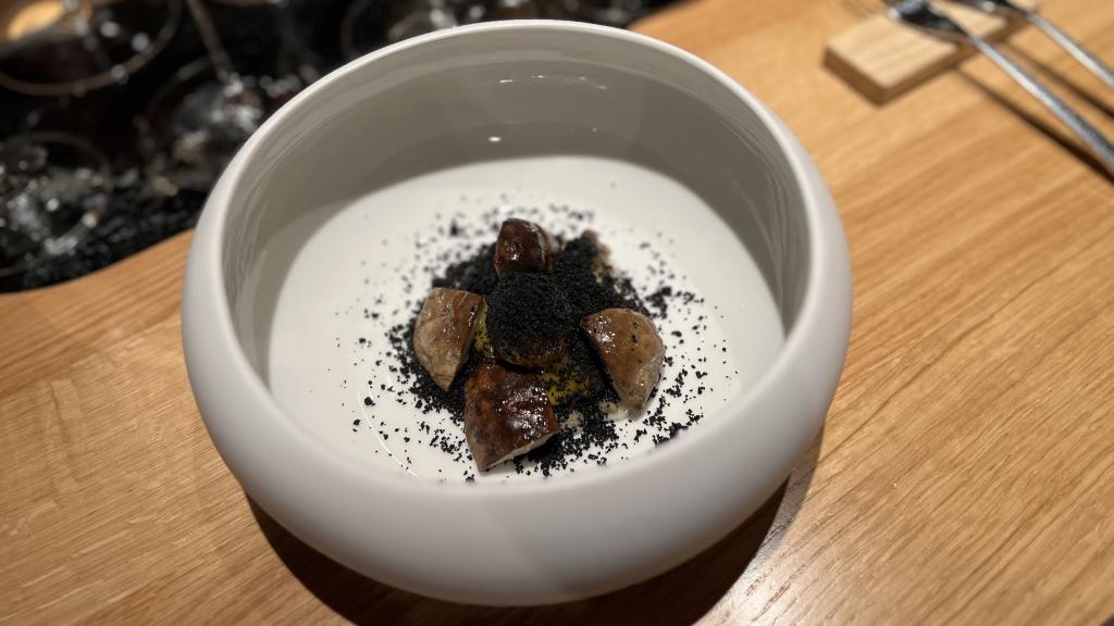 Boletus de temporada con yemas