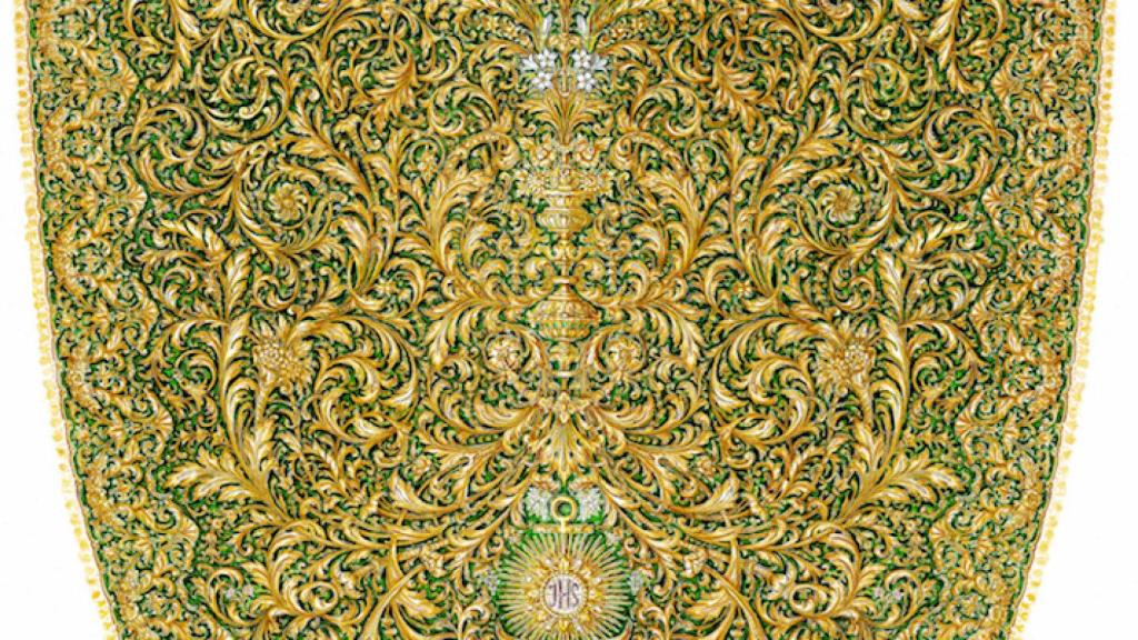 Diseño de manto de Javier Sánchez de los Reyes.