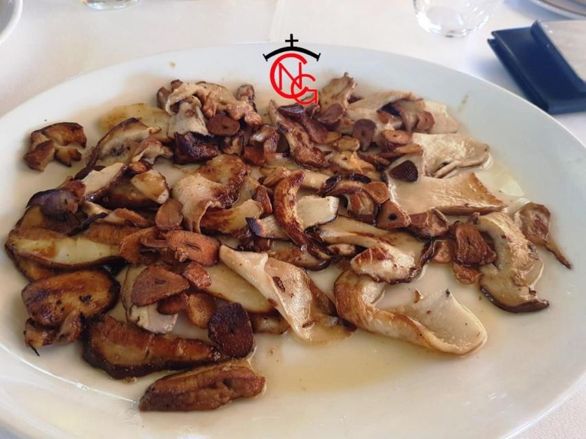 Boletus a la plancha