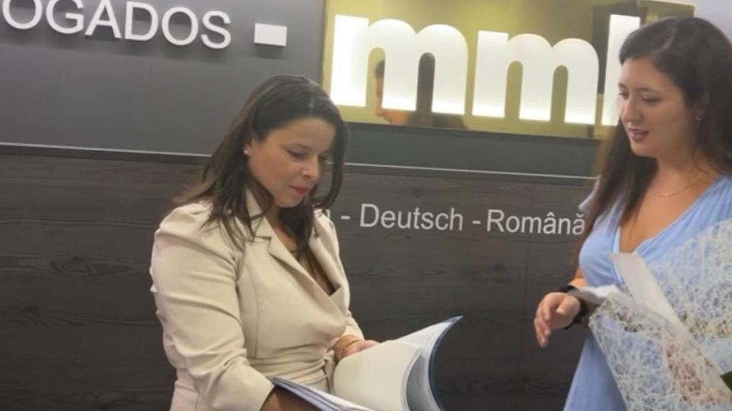 La abogada Verónica Ene, en el despacho de abogados MMB.