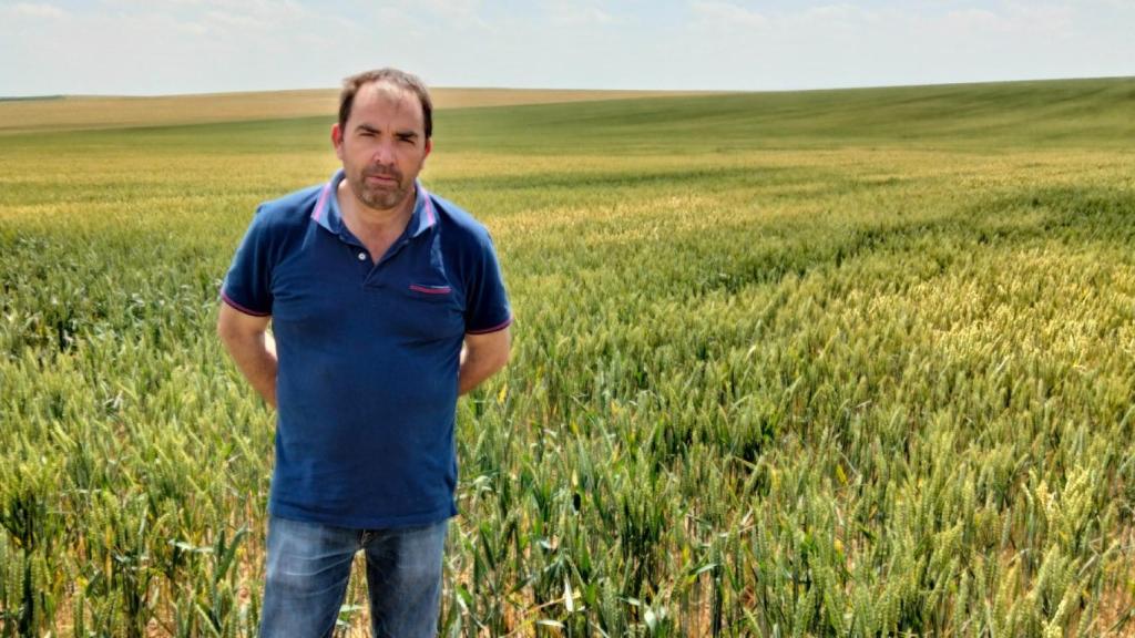 José Manuel Cortés, un agricultor de Castilla y León