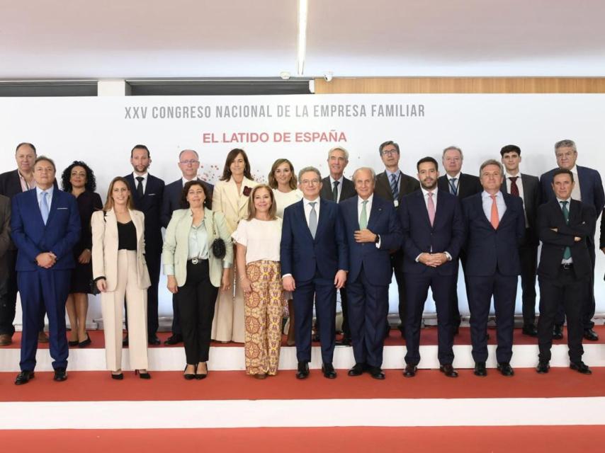 Imagen del XXV Congreso de Empresa Familiar, celebrado este lunes.