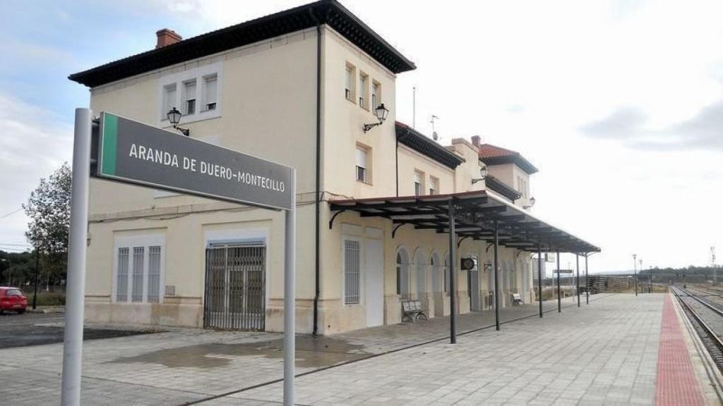 Estación de tren de Aranda de Duero