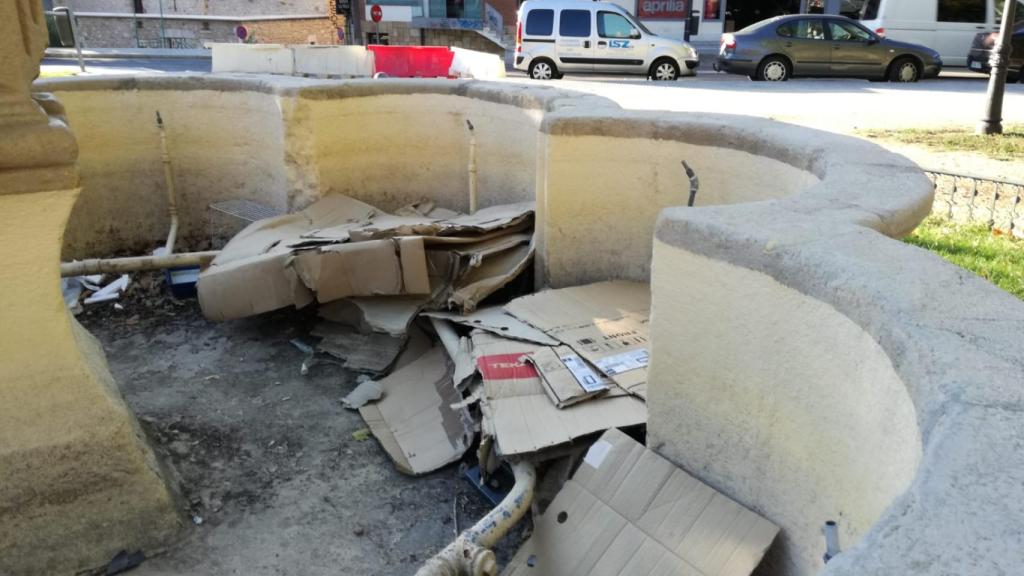 Fuente del parque de San Martín