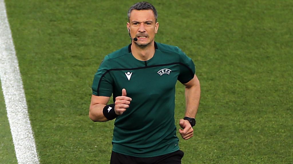 El árbitro de Eslovaquia Slavko Vincic