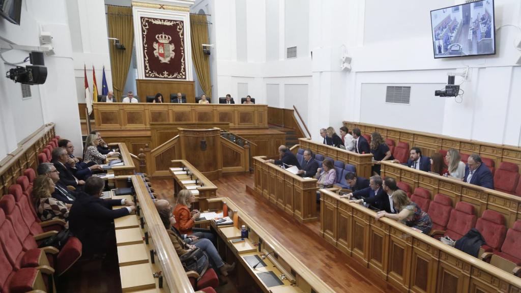 Pleno de las Cortes de Castilla-La Mancha. Foto: Cortes CLM.