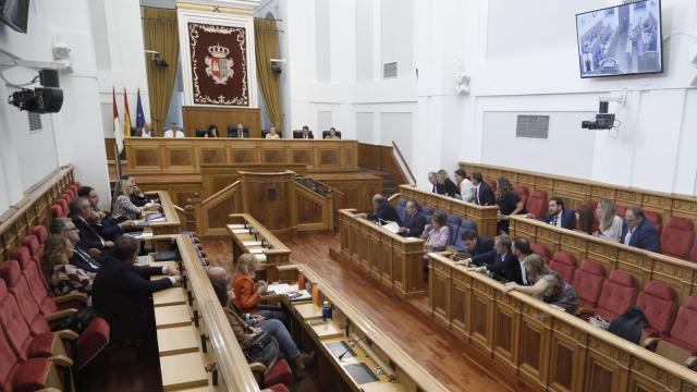 Pleno de las Cortes de Castilla-La Mancha. Foto: Cortes CLM.