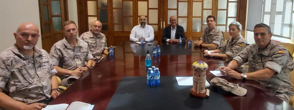 Un momento de la reunión preparatoria.