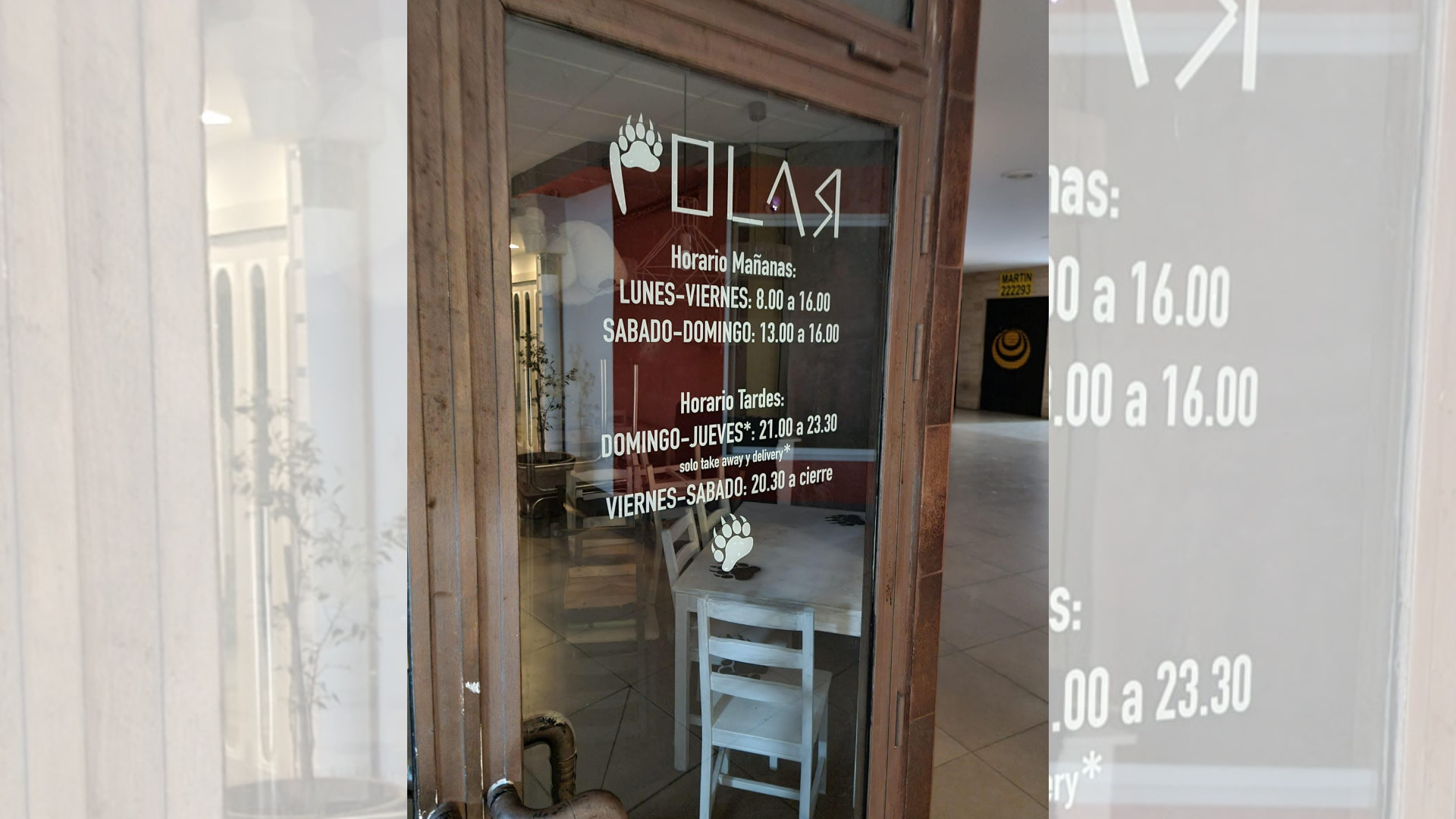 Entrada de Polar, en las galerías Príncipe 22. Foto: Cedida