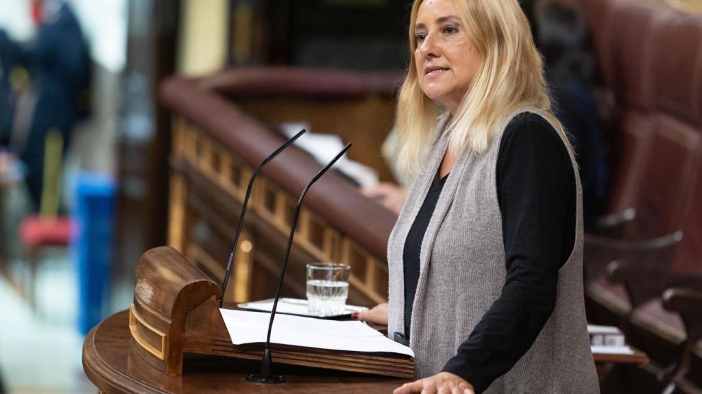 Almudena Negro, defendiendo su iniciativa de la Asamblea de Madrid en el Congreso.