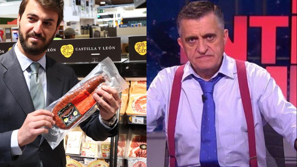 El vicepresidente de la Junta de Castilla y León, Juan García-Gallardo, presenta los productos de Tierra de Sabor.