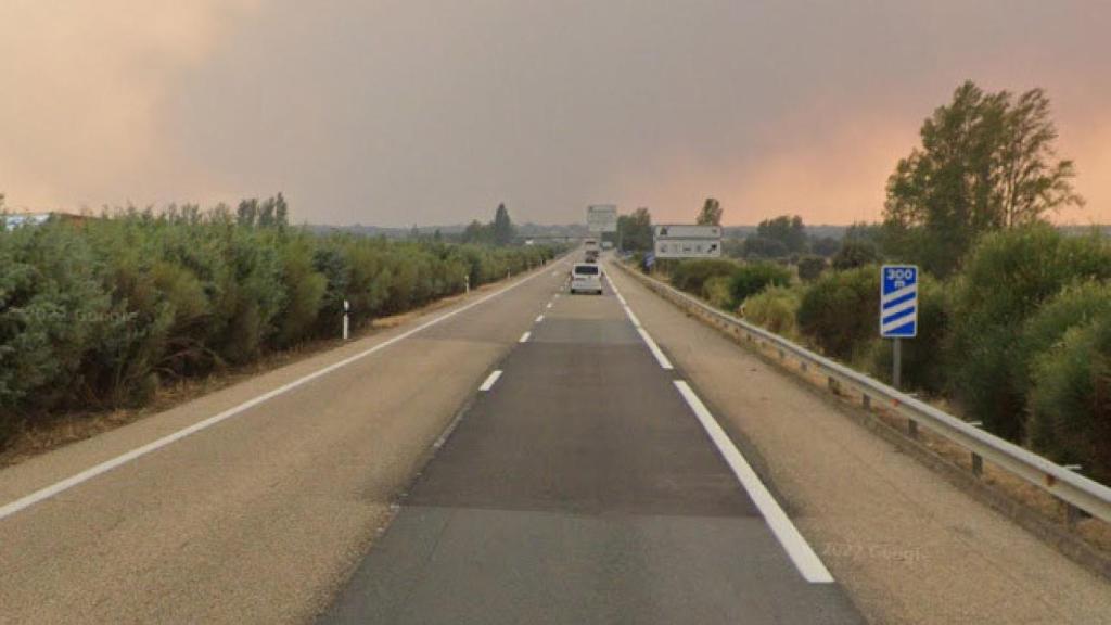 Autovía A-52 entre Benavente y Quiruelas de Vidriales