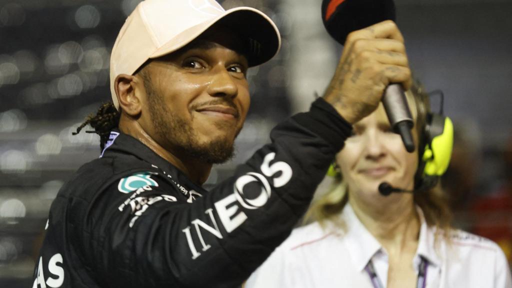 Hamilton, en el GP de Singapur.