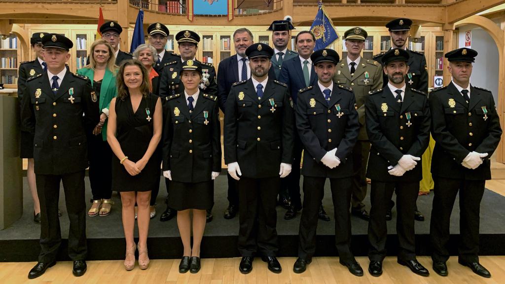 Festividad Policía Nacional en Cuenca.