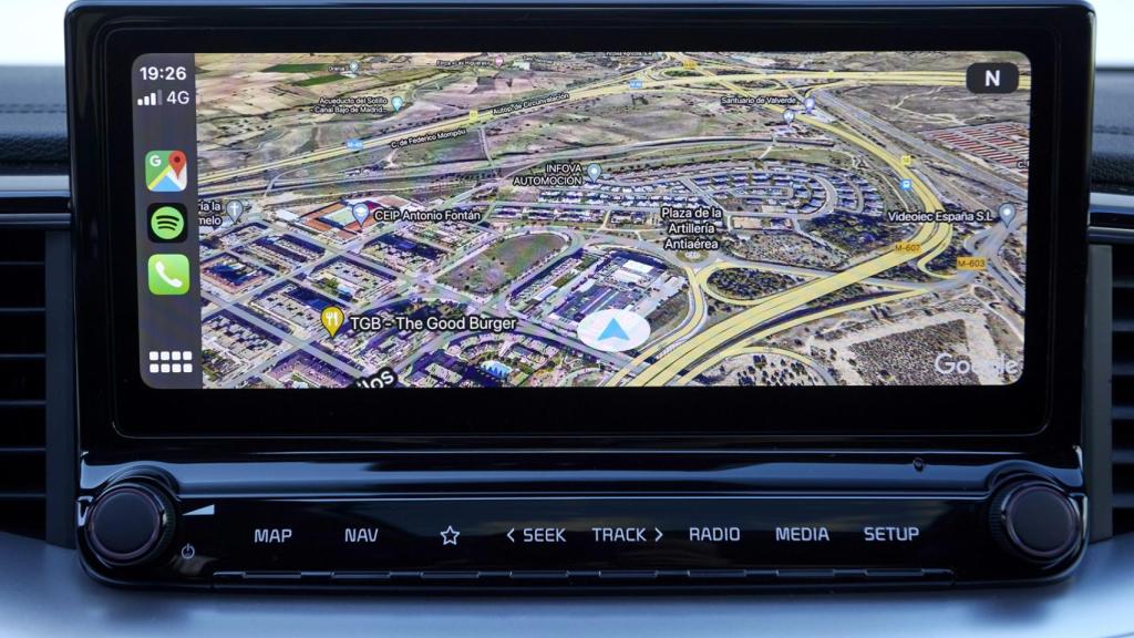 Detalle de las pantallas del Kia Xceed de 2023.