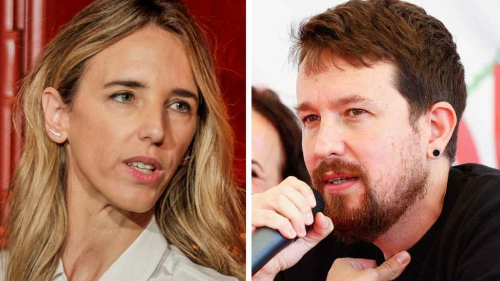 Álvarez de Toledo e Iglesias en un fotomontaje.