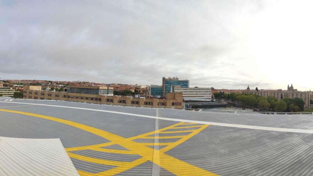 Helipuerto del Complejo Asistencial Universitario de Salamanca