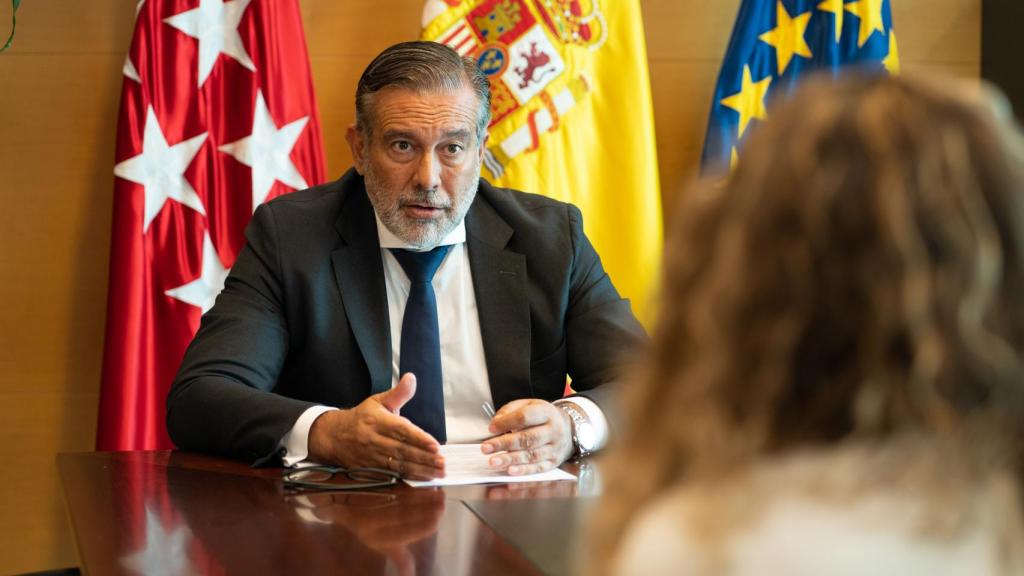 Enrique López durante su entrevista este miércoles con EL ESPAÑOL.