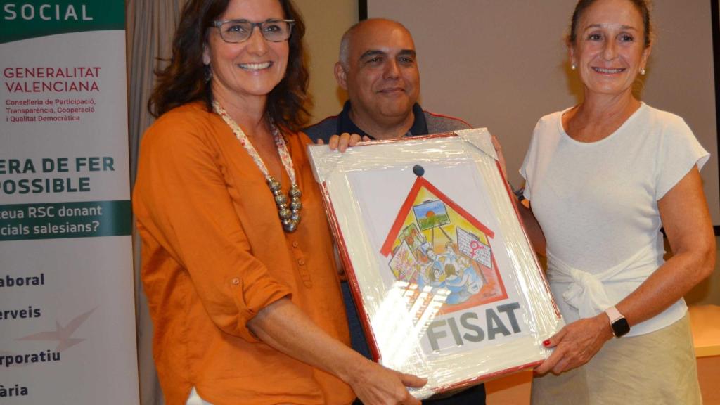 'Quiero Ser Social': Fisat reconoce a UTE Alicante su labor por la inclusión laboral