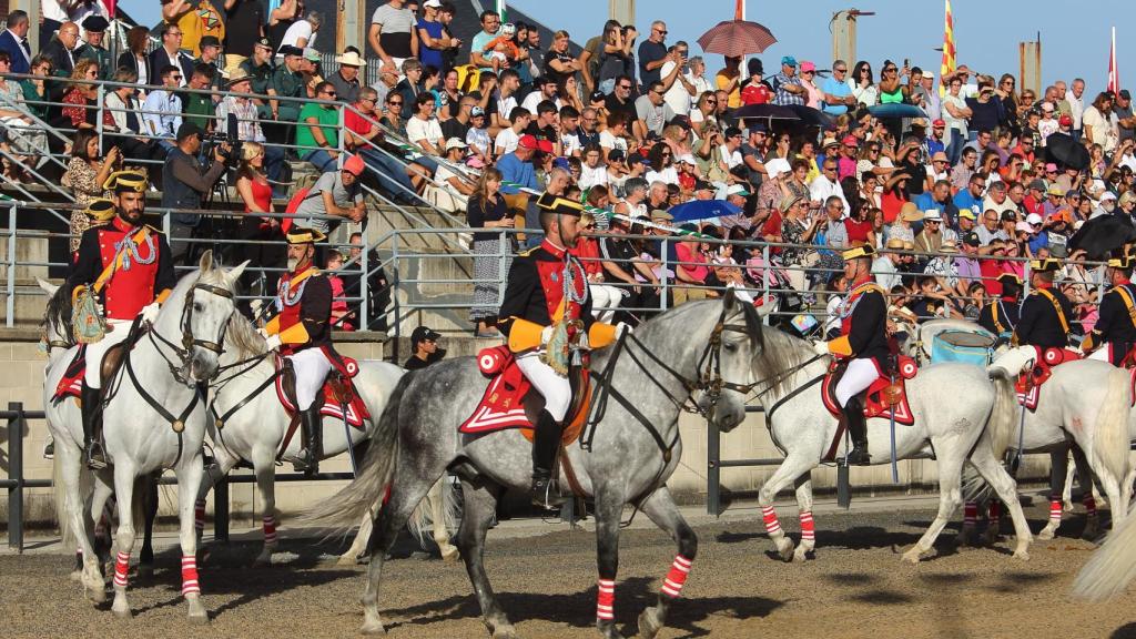 El grupo de caballería de la Guardia Civil