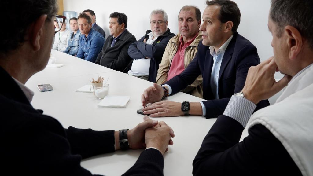 El presidente de la Diputación, Conrado Íscar, en el acto