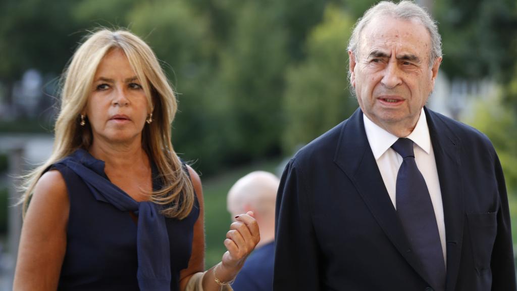 Pedro Trapote y su esposa,  el pasado 22 de septiembre en su última aparición pública.