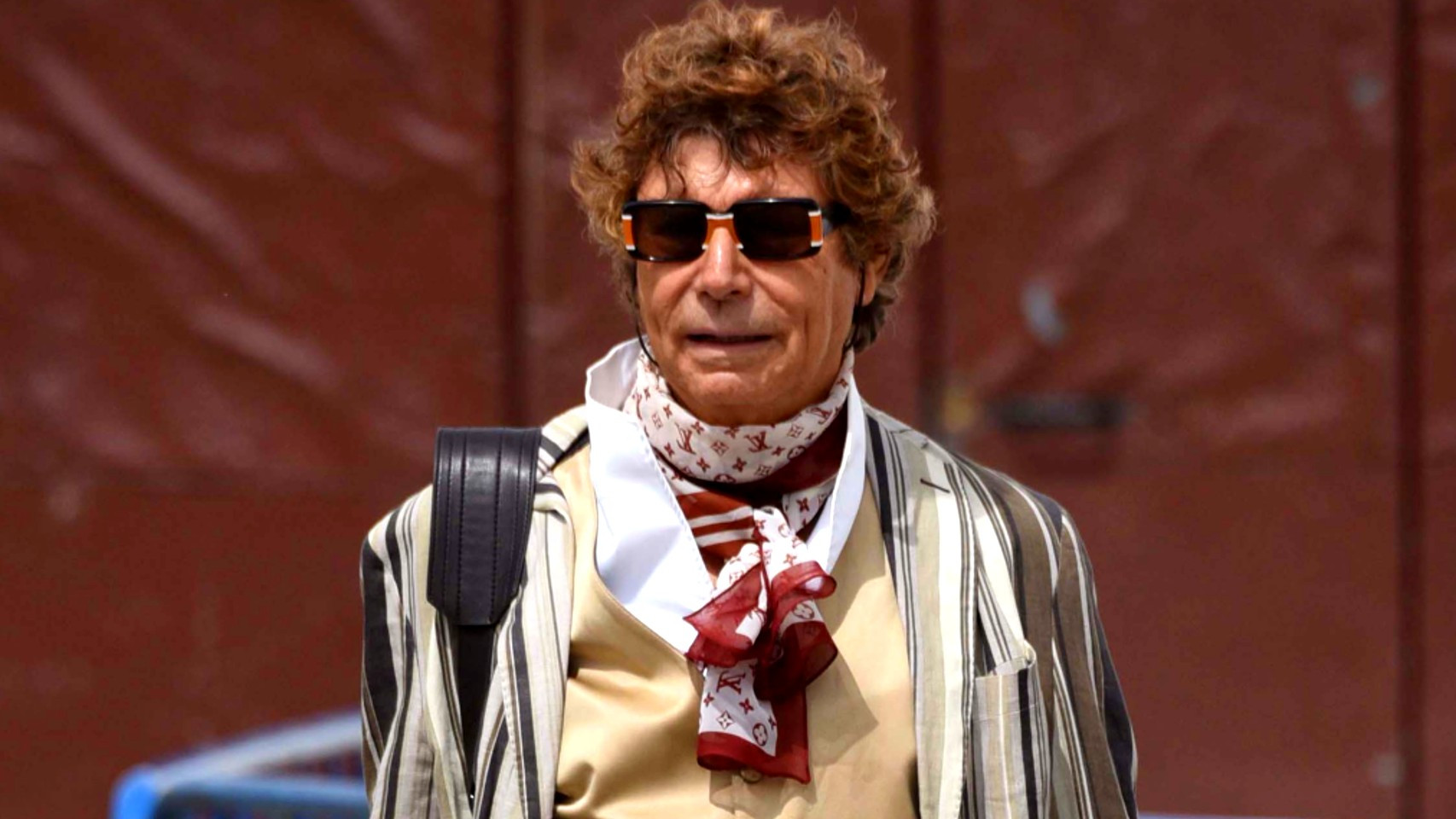 El periodista Jesús Quintero en la corrida Goyesca de 2015.