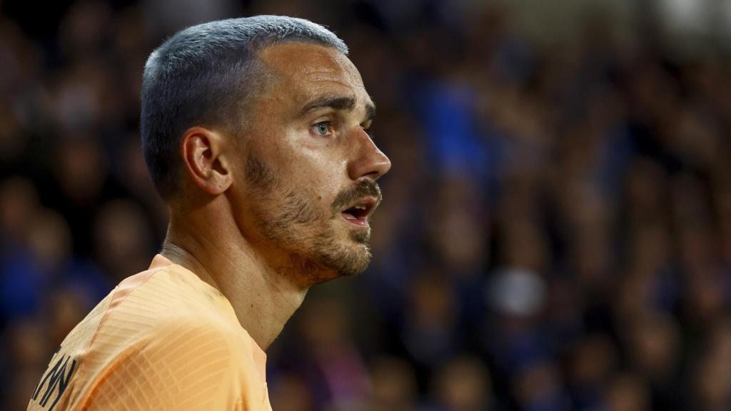 Antoine Griezmann, con el Atlético de Madrid