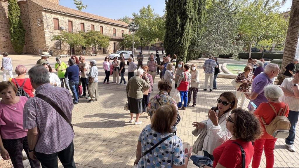 Protesta en Puertollano. Foto: Europa Press.