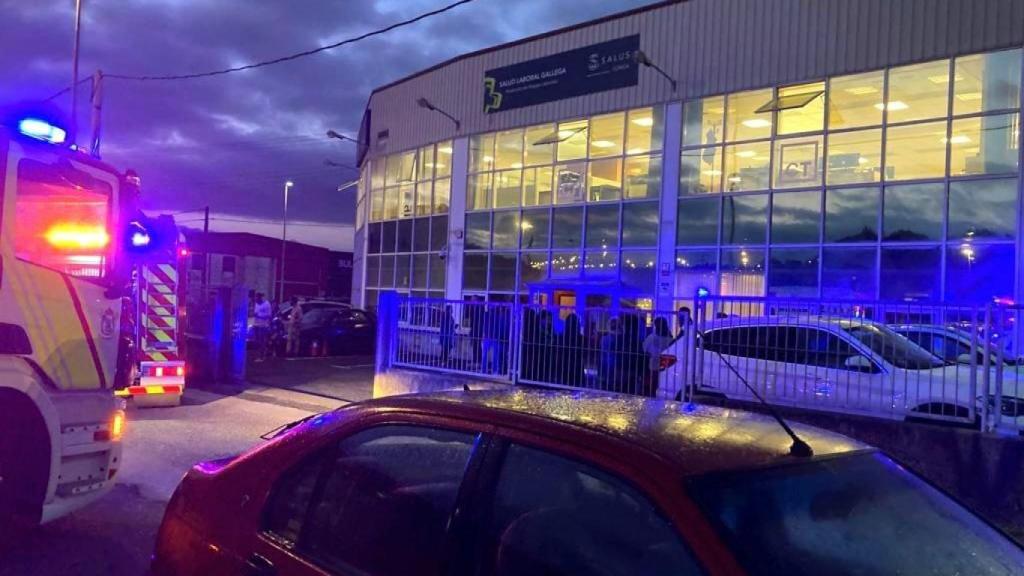 Imagen de ayer en la Avenida do Mor en A Gándara