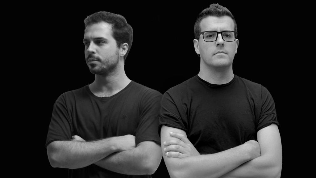 Miguel Martín (Cheap Monk) y Javier Otero, en un fotomontaje.