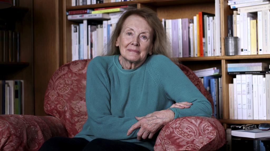 Fotografía de archivo de la escritora francesa Annie Ernaux.